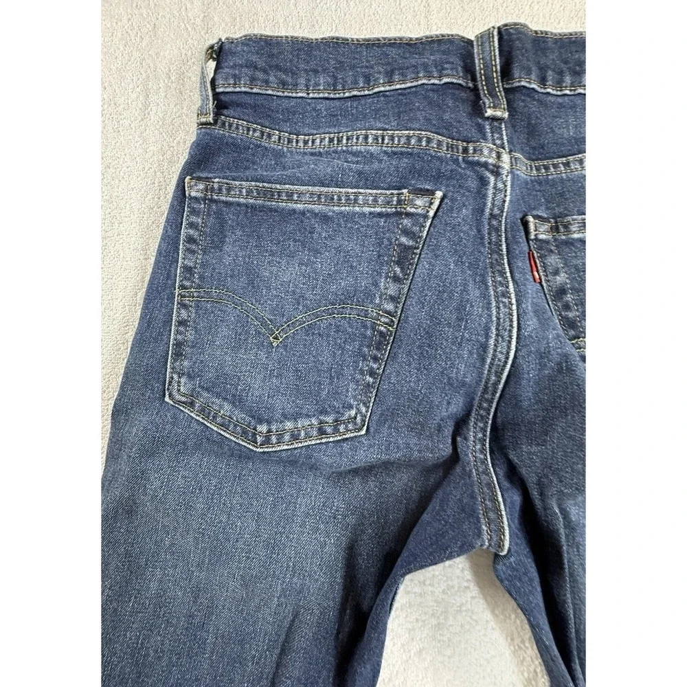 Levi's 511 Jeans Mens 30x32 Blue Slim Fit Medium Wash Faded American Denim Pants